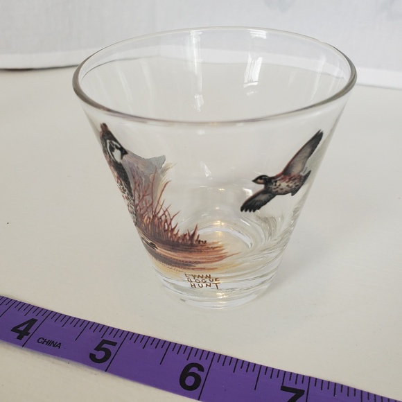 Lynn Bogue Hunt wildlife artist, illustrator - collectible shot glass set (3) - Picture 7 of 8